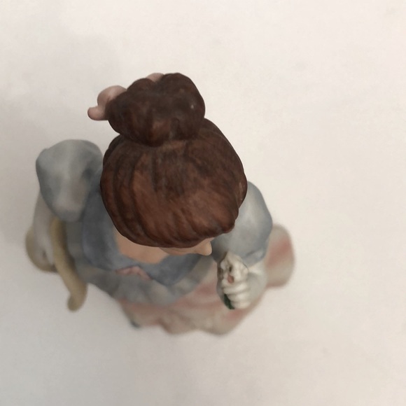 Vintage Homco Victorian Lady Porcelain Figurine 1452 - Picture 6 of 7